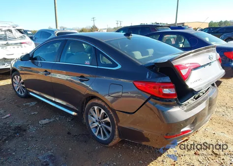 2016 Hyundai Sonata Sport from USA, damaged, VIN 5NPE34AF4GH422678